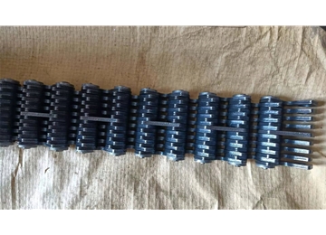 玻璃機(jī)械機(jī)器手臂無聲齒形鏈條SC3 CL06 CL06-28.5W 9.525毫米19片外導(dǎo)