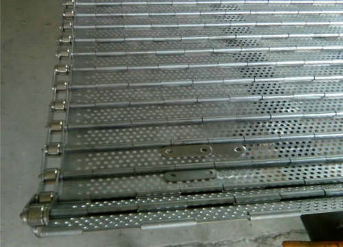 不銹鋼鏈板輸送機 輸送帶