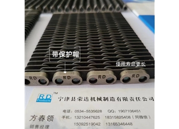 玻璃陶瓷輸瓶機鏈帶 內導向外導向 節(jié)距12.7、25.4的無聲齒形鏈帶